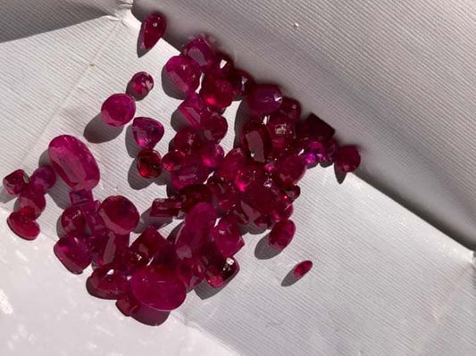 ❤️ Ruby – Cut & Polished Gemstones from Kashmir Region (Premium Quality)