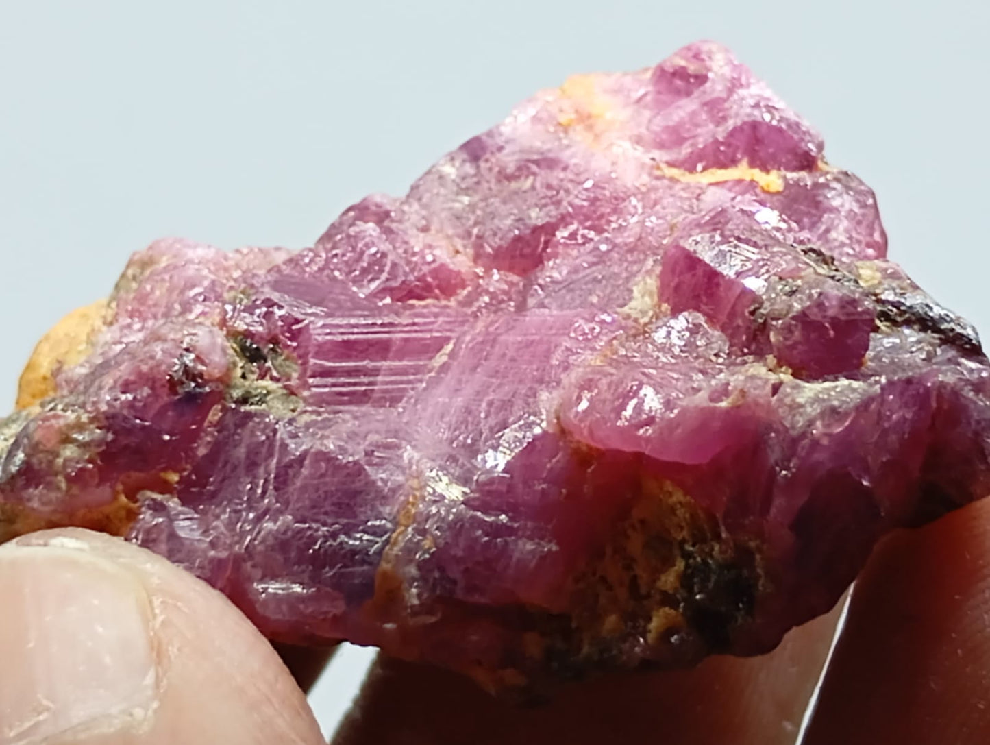 ❤️ Ruby Specimen with Mother Rock – Natural Perfect Formation